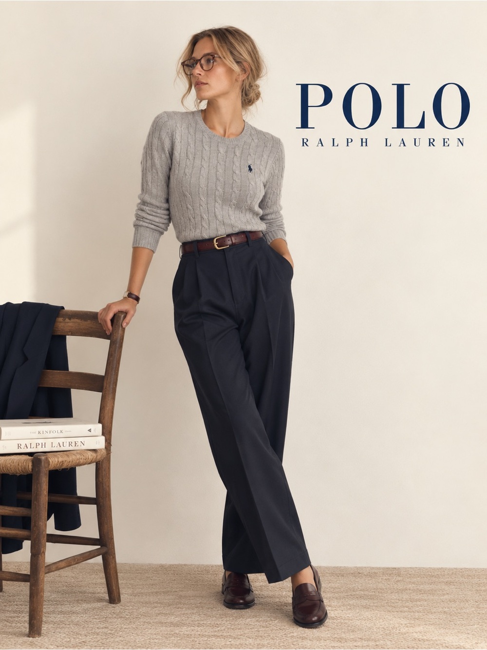 Polo Ralph Lauren Cable Knit Sweater | Youth M | NWT | S Women’s Fit